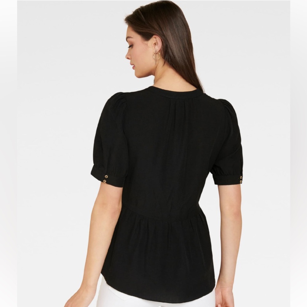 Forever New
Cheryl Button Through Smock Blouse - Picture 2 of 5